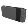 Travel case Turtle Beach PlayTrek slanke case voor Nintendo Switch 2 — antraciet zwart, 290×58×145 mm