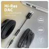 Axagon ADA-HA USB-A naar 3,5-mm-jack Hi-Res DAC audio-adapter, 384 kHz/32 bit, stereo
