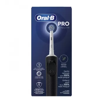 Elektrische tandenborstel BRAUN Oral‑B Vitality Pro — roterend/oscillerend, zwart