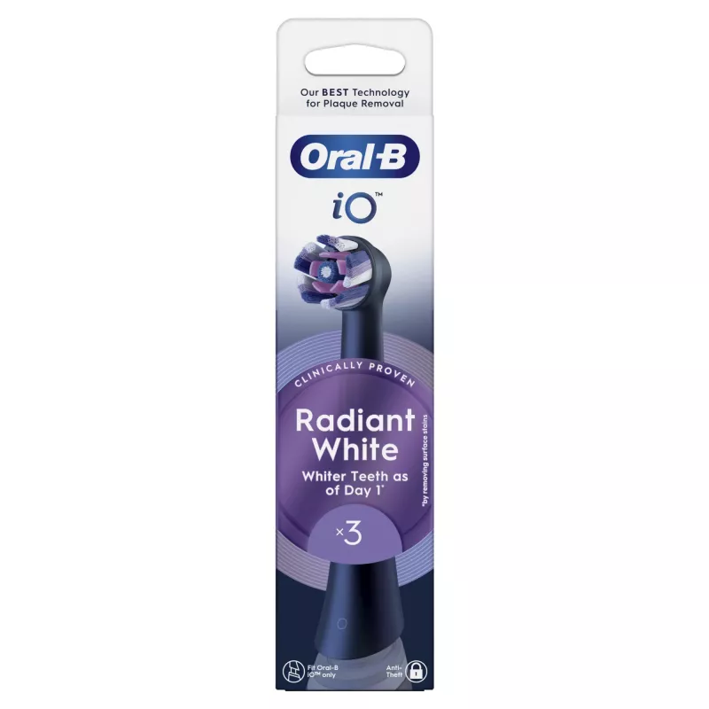Oral-B 80782595 tandenborstelkop 3 stuks zwart