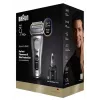 Foliescheerapparaat Braun Series 9 Pro+ 9667CC zilver roestvrij staal