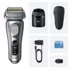 Foliescheerapparaat Braun Series 9 Pro+ 9667CC zilver roestvrij staal