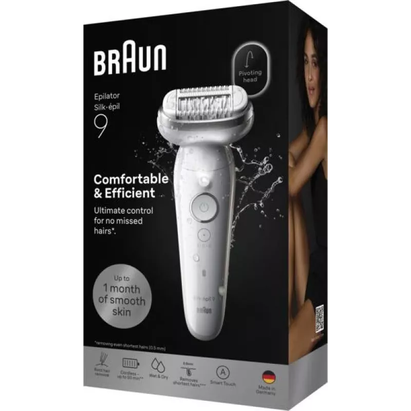 Braun Silk-epil 9 zilver
