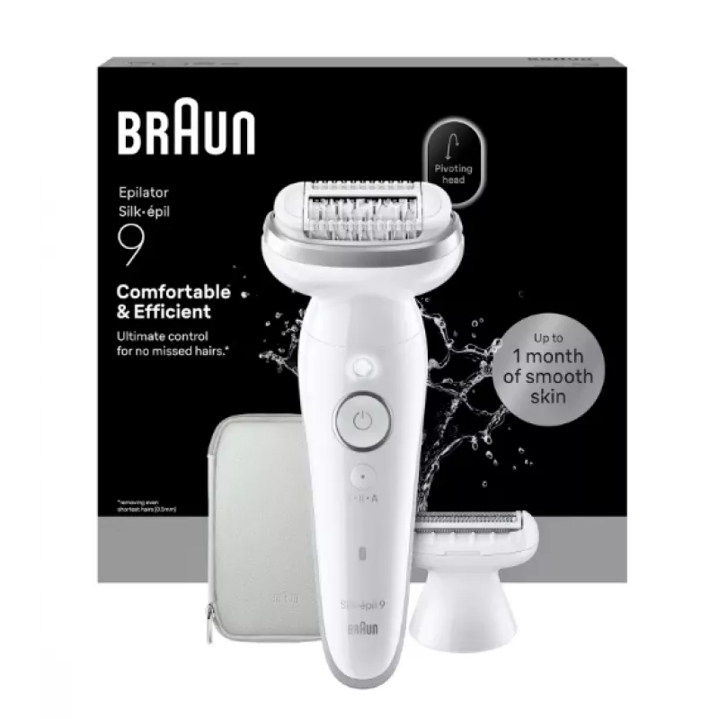 Braun Silk-épil 9 Silk·épil 9 9-030 40-pincetten wit