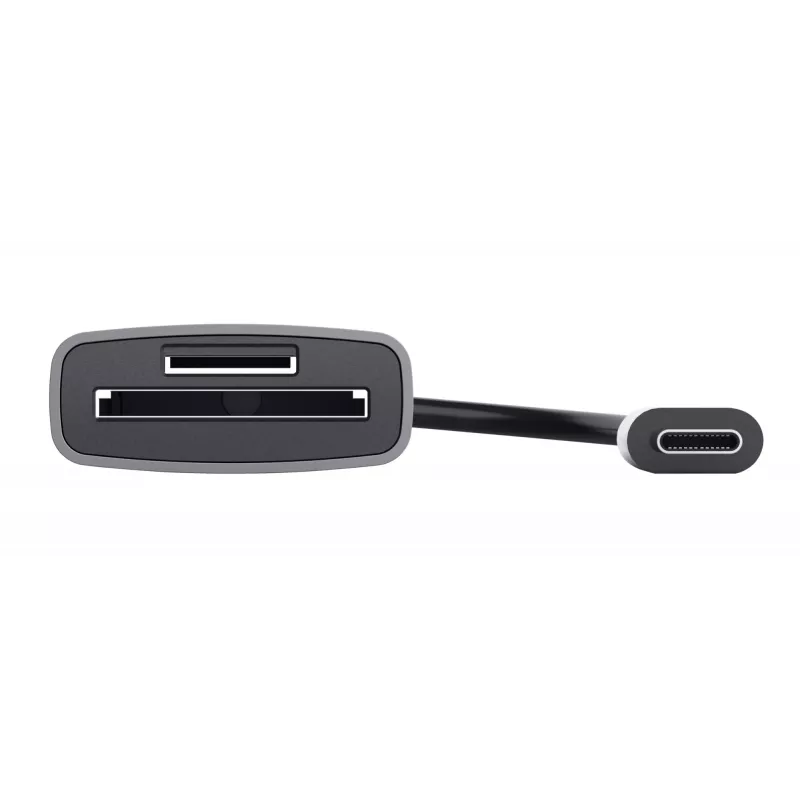 Trust 24136 kaartlezer USB 3.2 Gen 1 (3.1 Gen 1) Type-C aluminium
