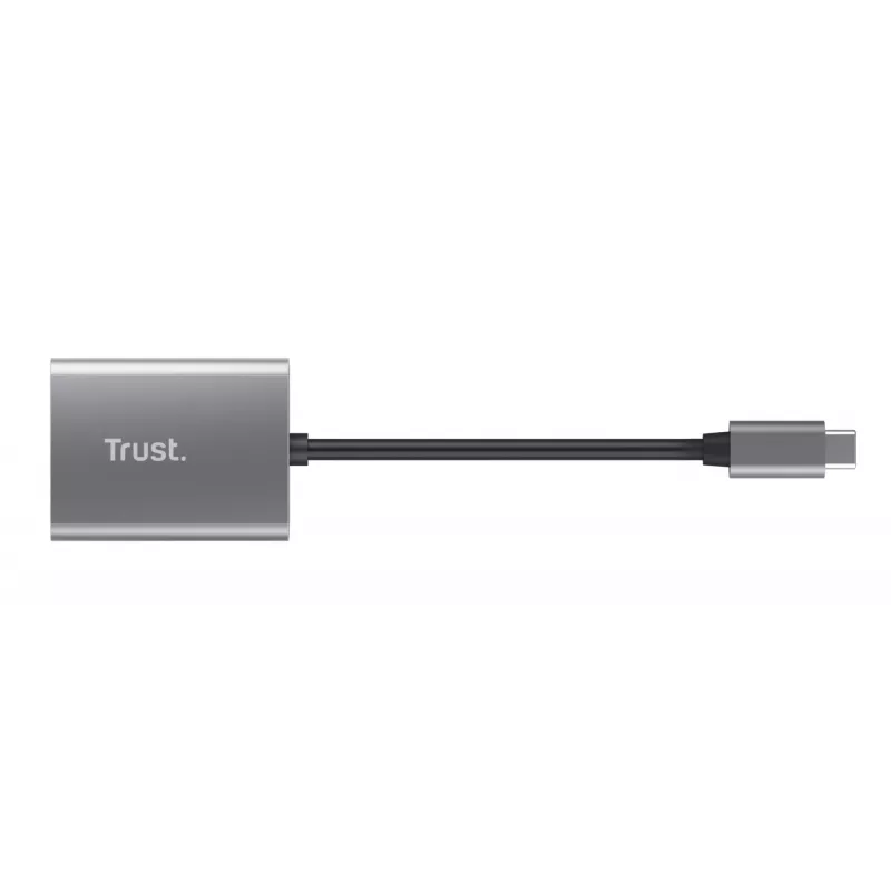 Trust 24136 kaartlezer USB 3.2 Gen 1 (3.1 Gen 1) Type-C aluminium