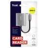 Trust 24136 kaartlezer USB 3.2 Gen 1 (3.1 Gen 1) Type-C aluminium