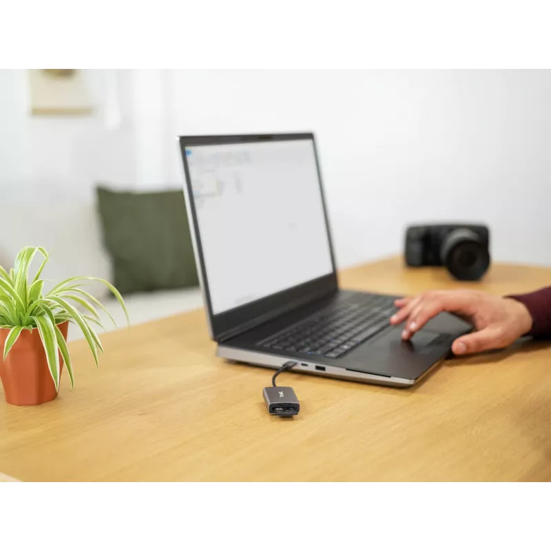 Trust 24136 kaartlezer USB 3.2 Gen 1 (3.1 Gen 1) Type-C aluminium