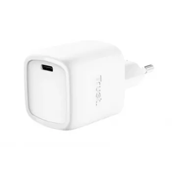 Oplader Trust Maxo 30W USB-C GaN oplader voor binnen snelopladen wit