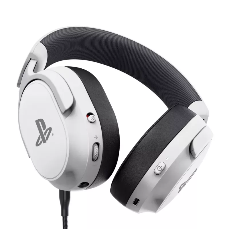 Trust GXT 499 Forta headset bedraad & draadloos hoofdband gaming wit