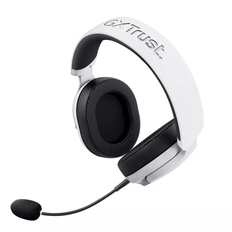 Trust GXT 499 Forta headset bedraad & draadloos hoofdband gaming wit