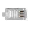 ACT RJ10 (4P/4C) modulaire stekker voor platte kabel