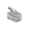 ACT RJ10 (4P/4C) modulaire stekker voor platte kabel