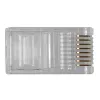 ACT RJ45 (8P/8C) modulaire stekker voor ronde kabel met massieve aders