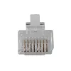 ACT RJ45 (8P/8C) modulaire stekker voor ronde kabel met massieve aders