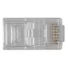 ACT RJ45 (8P/8C) modulaire stekker voor ronde kabel met massieve aders