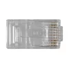 ACT RJ48 (10P/10C) modulaire stekker voor platte kabel
