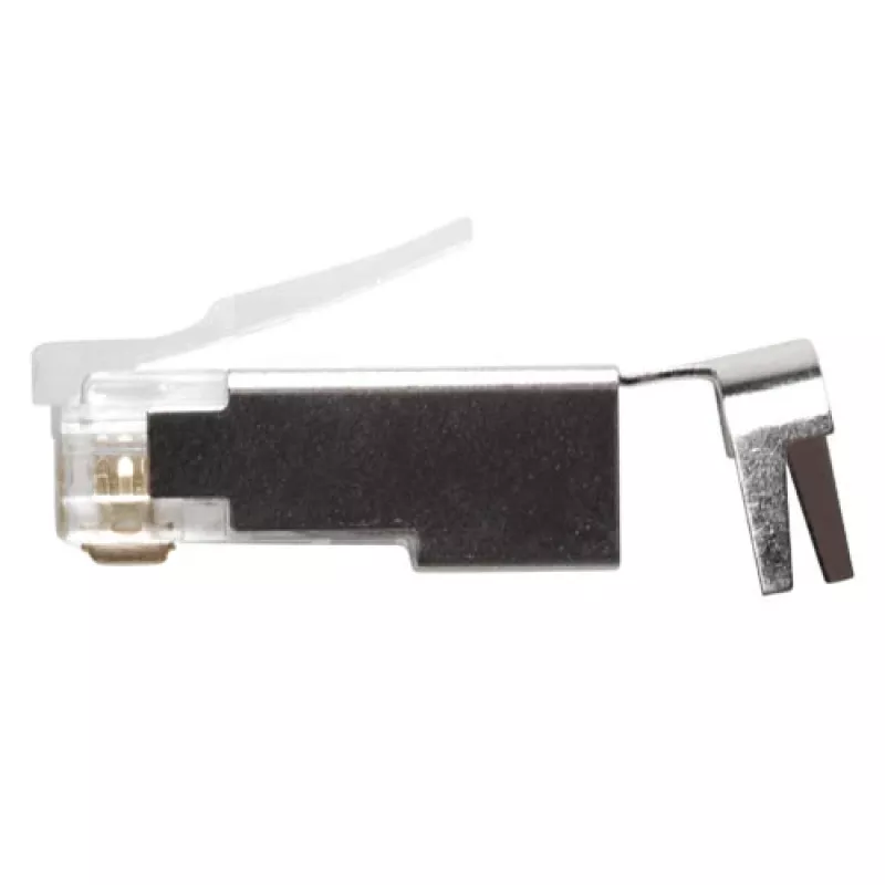 ACT RJ45 (8P/8C) CAT6A afgeschermde modulaire connector voor ronde kabel met massieve of litze aders