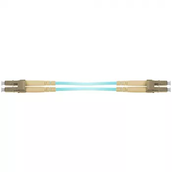 ACT 20 meter multimode 50/125 OM3 duplex gepantserde glasvezel-patchkabel met LC-aansluitingen