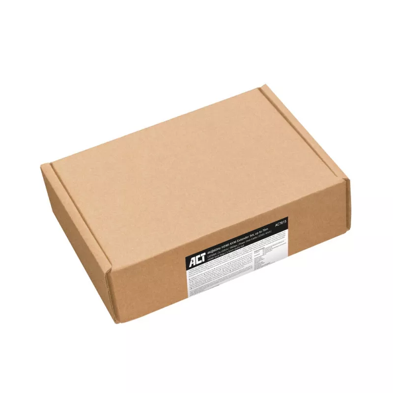ACT 4K HDMI 2.0 KVM-extender-set via CAT6A tot 70 meter