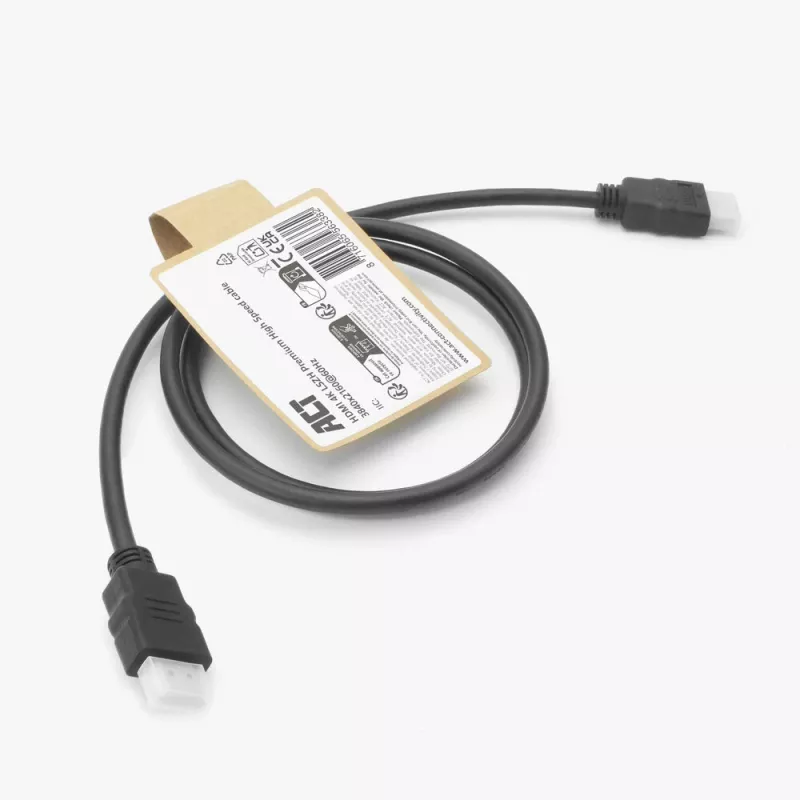 ACT AK3873 HDMI-kabel 2 m HDMI type A (standaard) zwart
