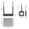 ACT Aero 4K draadloos presentatiesysteem, desktop, zwart, grijs, 3840 x 2160, 2160p, USB Type-C, USB