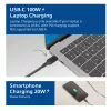 ACT universele USB-C dockingstation 4K, voor 3 HDMI/DisplayPort monitoren, DisplayLink