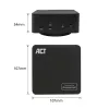 ACT universele USB-C dockingstation 4K, voor 3 HDMI/DisplayPort monitoren, DisplayLink