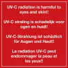 UV-lamp Philips TUV PL‑S 7W 2P G23 sterilisatielamp