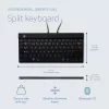 R-Go Tools ergonomisch toetsenbord R-Go Split Break met pauzesoftware, ergonomisch gesplitst toetsenbord, QWERTY (NORDISCH), Bluetooth, zwart