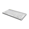 R-Go Tools ergonomisch toetsenbord R-Go Compact Break, compact toetsenbord met pauzesoftware, QWERTZ (CH), Bluetooth, wit