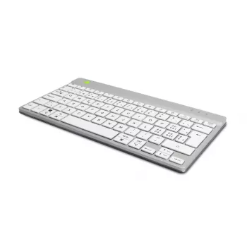 R-Go Tools ergonomisch toetsenbord R-Go Compact Break, compact toetsenbord met pauzesoftware, QWERTZ (CH), Bluetooth, wit