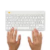 R-Go Tools ergonomisch toetsenbord R-Go Compact Break, compact toetsenbord met pauzesoftware, QWERTZ (CH), Bluetooth, wit