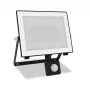 Buitenwandlamp Philips Lois 50W LED, zwarte metalen behuizing, niet-vervangbare lichtbron, 220–240V
