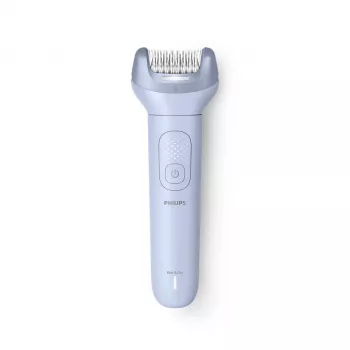 Epilator Philips 8000 Series BRE711/00 — 32 pincetten, 2 snelheden, nat en droog gebruik, ingebouwde Li-Ion-accu, blauw