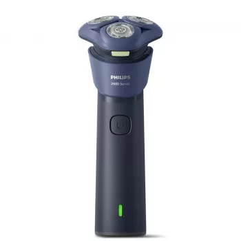 Roterend scheerapparaat Philips 2000 Series S2885/00 – 3-kops, NiMH-accu, nat & droog scheren, blauw