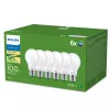 Philips Ultra Efficient LED-lamp E27 A60, 7,3 W (equivalent van 100 W), 2700 K, 6-pack