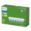 Philips Ultra Efficient LED-lamp GU10, equivalent van 35 W, 2700 K, 36 graden, 6-pack