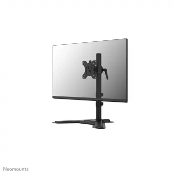 Neomounts DS45-600BL1 enkele monitorstandaard voor 10–32 inch schermen, VESA 75x75–100x100, max. 9 kg, vrijstaand, zwart