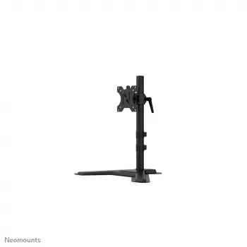Neomounts DS45-600BL1 enkele monitorstandaard voor 10–32 inch schermen, VESA 75x75–100x100, max. 9 kg, vrijstaand, zwart