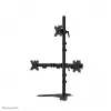 Neomounts DS45-600BL2-1 triple-monitorstandaard 25,4–81,3 cm (10–32 inch)