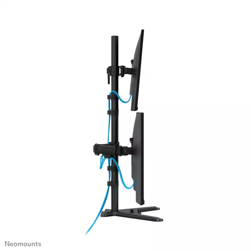 Neomounts DS45-600BL2-1 triple-monitorstandaard 25,4–81,3 cm (10–32 inch)