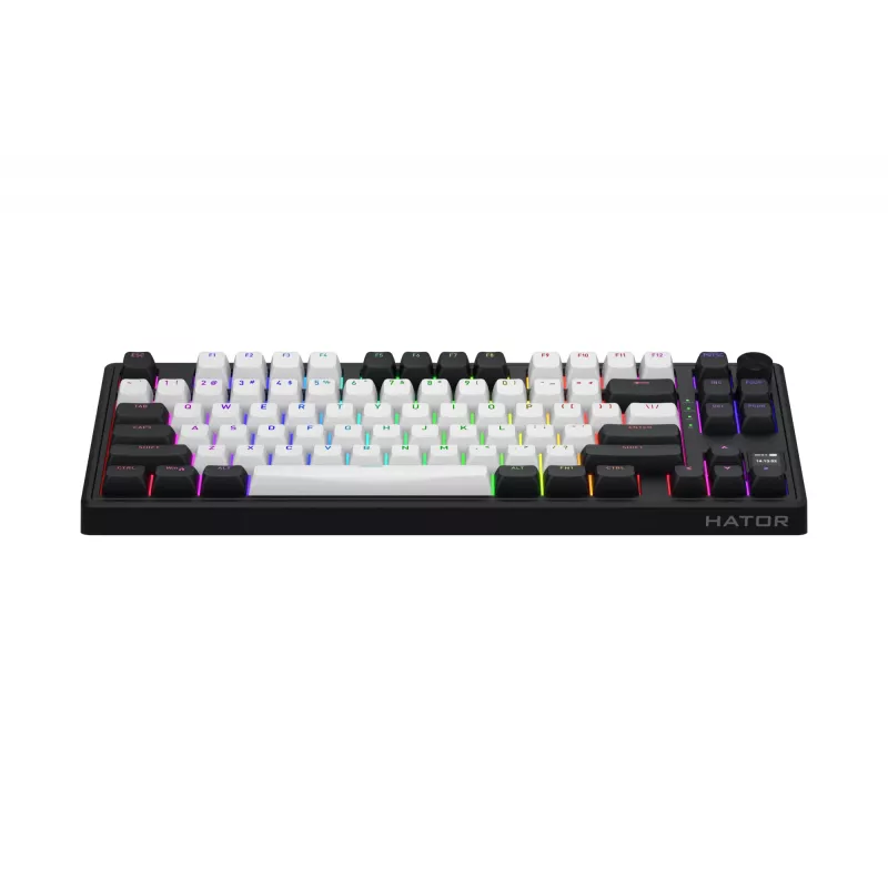 HATOR Skyfall 80 MAG ULTIMA 8K draadloos toetsenbord gaming USB + RF draadloos + Bluetooth QWERTY US English zwart, wit