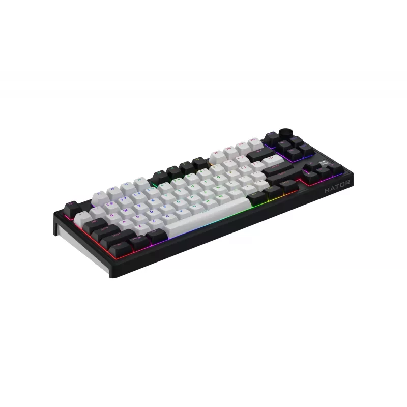 HATOR Skyfall 80 MAG ULTIMA 8K draadloos toetsenbord gaming USB + RF draadloos + Bluetooth QWERTY US English zwart, wit