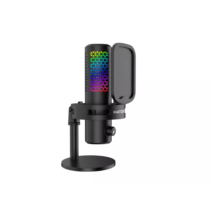 HATOR Dreamcast X, zwart, podcastmicrofoon, -32 dB, 20 - 16000 Hz, 16 bit, 96 kHz, 70 dB