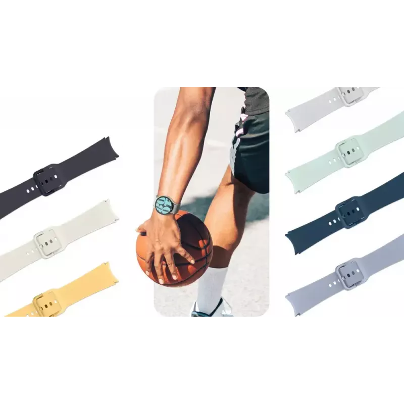 Band voor Samsung smartwatch ET-SFR94LNEGEU — indigo fluorelastomeer vervangingsband