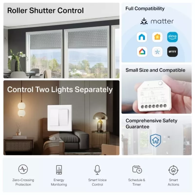 TP-Link Tapo Smart Switch-module S112