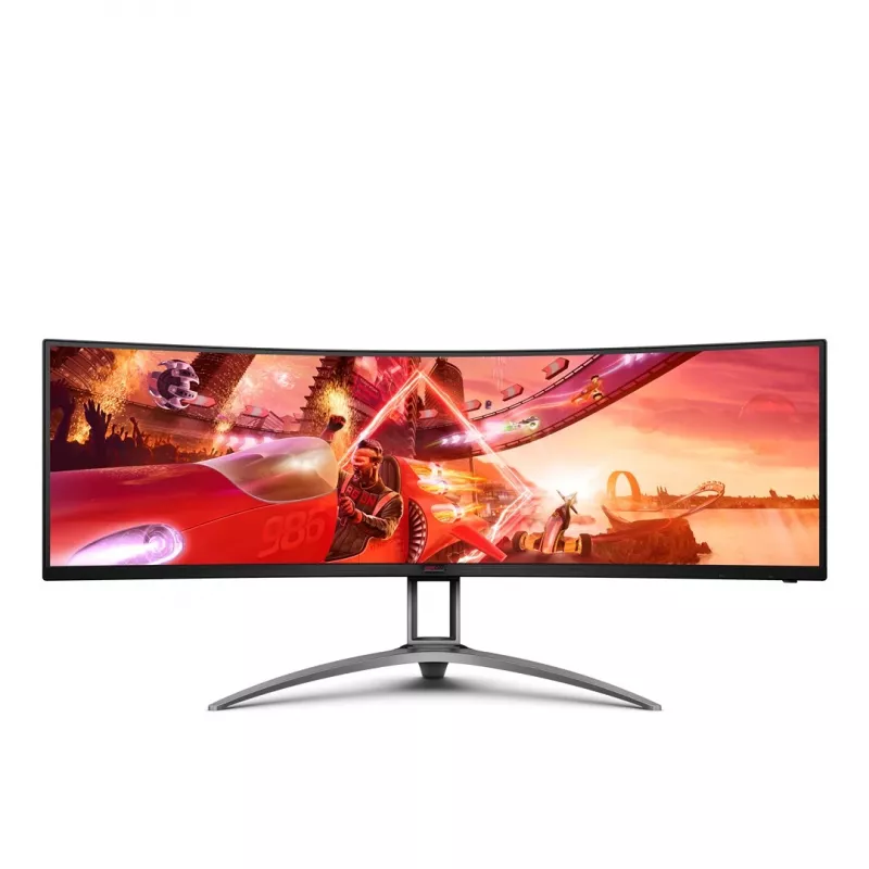 AOC B2 AG493UCX2 computermonitor 124 cm (48,8 inch) 5120 x 1440 pixels Quad HD LED zwart