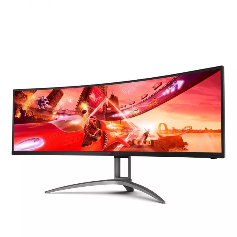 AOC B2 AG493UCX2 computermonitor 124 cm (48,8 inch) 5120 x 1440 pixels Quad HD LED zwart