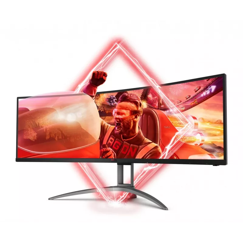 AOC B2 AG493UCX2 computermonitor 124 cm (48,8 inch) 5120 x 1440 pixels Quad HD LED zwart